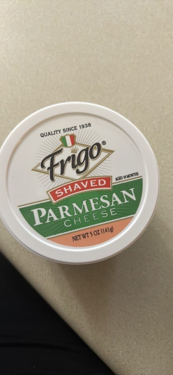 Frigo Shaved Parmesan Cheese packshot