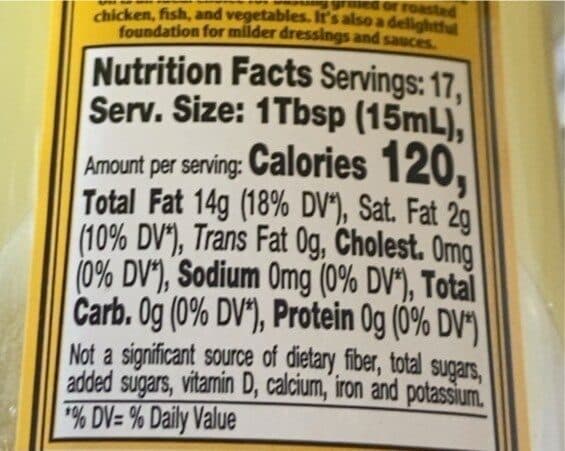 Salov North America Corp. Olive oil packshot