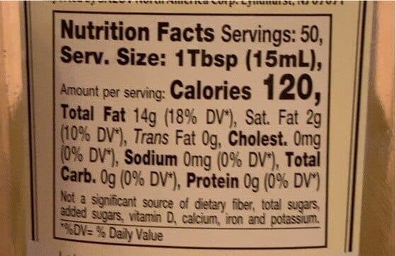 Salov North America Corp. Olive Oil packshot