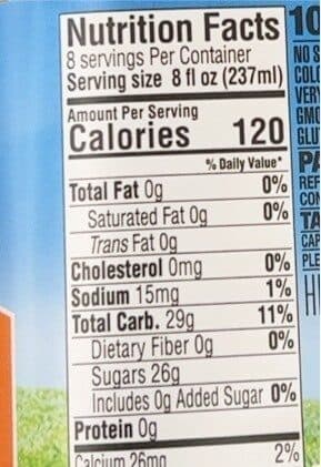 Langers Orange Juice packshot
