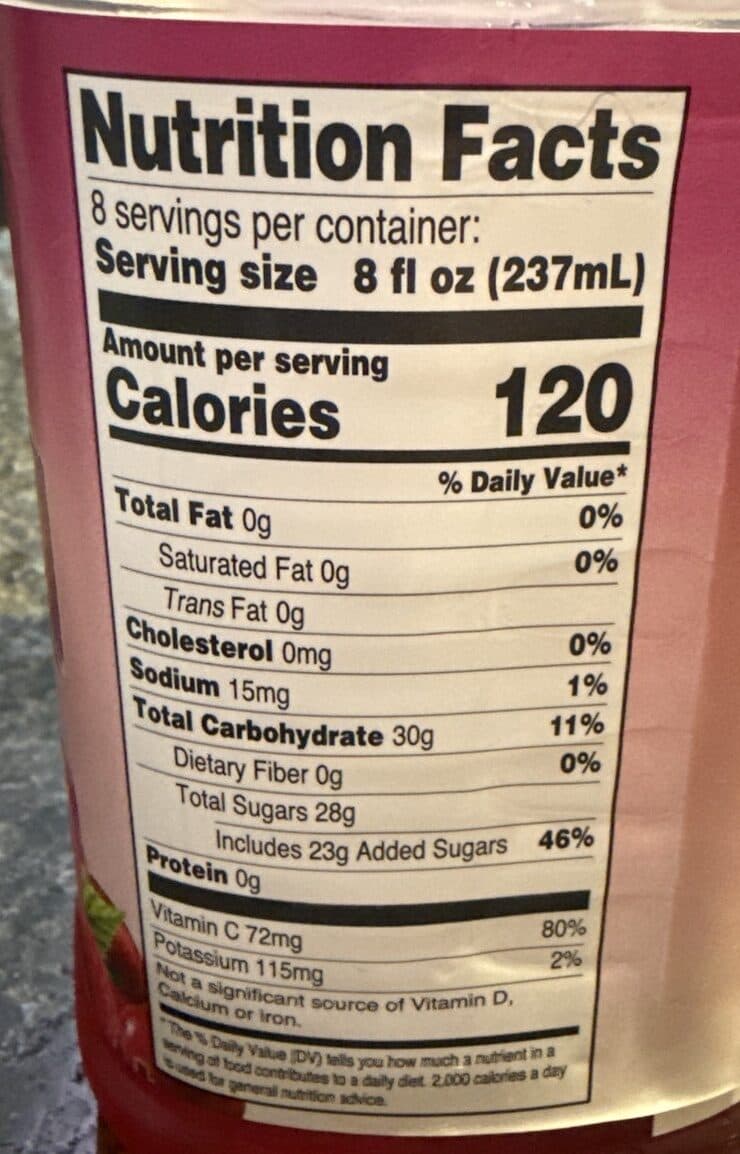 Langer Juice Company Inc. Juice Cocktail packshot