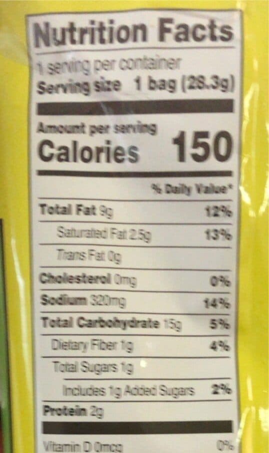 Utz Quality Foods Inc. Salt’n Vinegar Potato Chips packshot