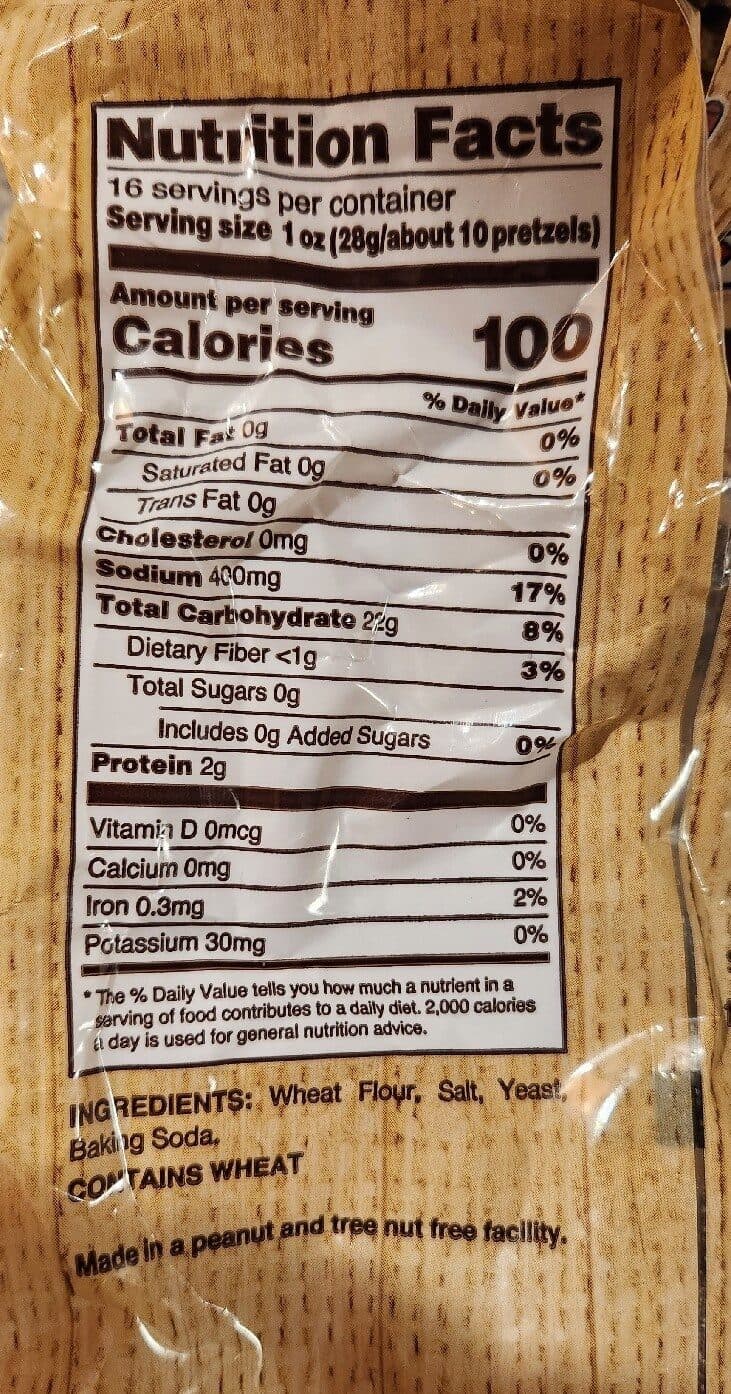 Utz Sourdough Nuggets Pretzels packshot