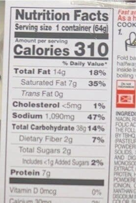 Maruchan Instant lunch cheddar cheese packshot