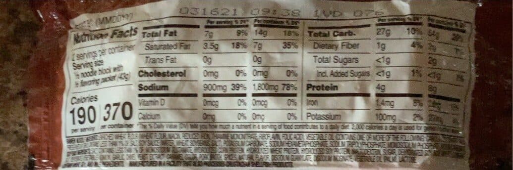 Maruchan Ramen pork flavored noodle soup packshot