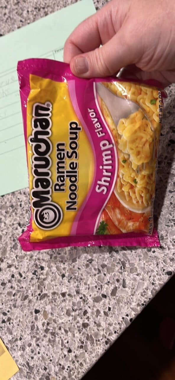 Maruchan Ramen Noodle Soup Shrimp Flavor packshot