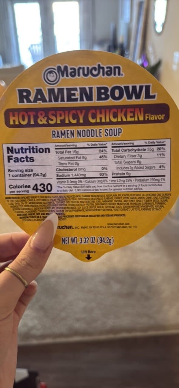 Maruchan Ramen Noodle Soup packshot