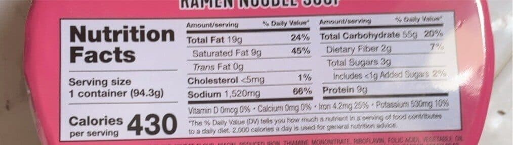 Maruchan Bowl hot spicy with shrimp flavor ramen noodles packshot