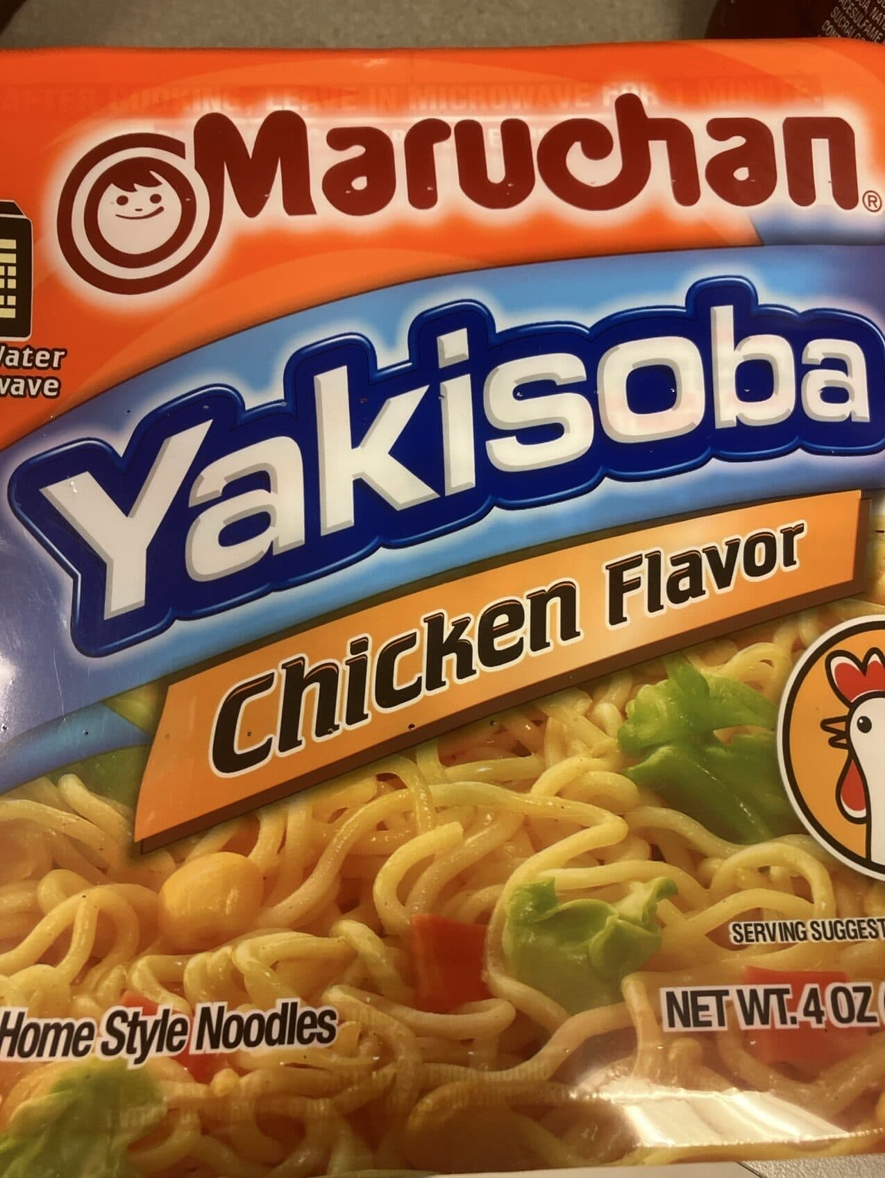 Maruchan Yakisoba chicken packshot