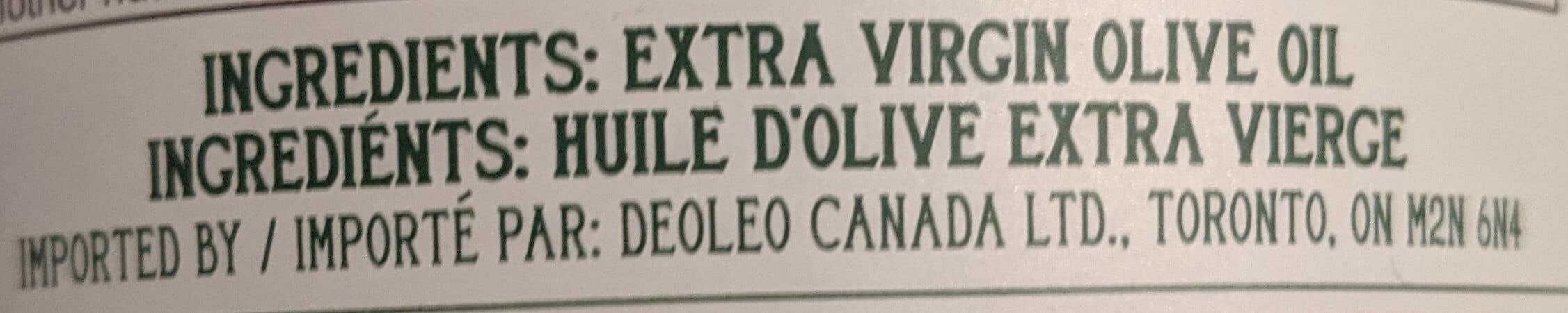 Bertolli Extra Virgin Olive Oil packshot