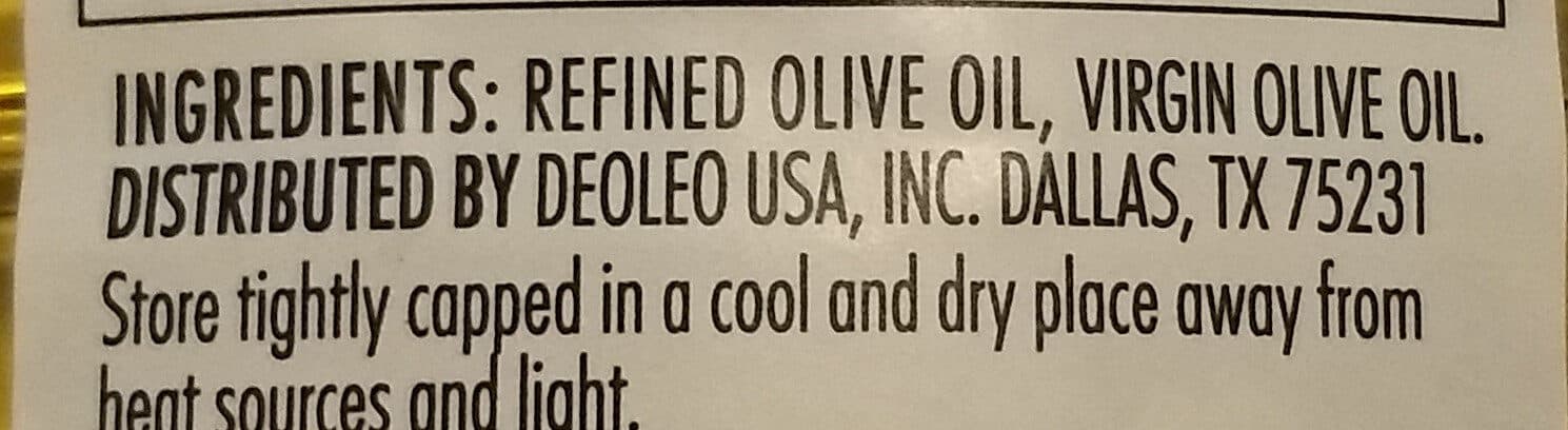 Bertolli Extra Light Tasting Olive Oil packshot