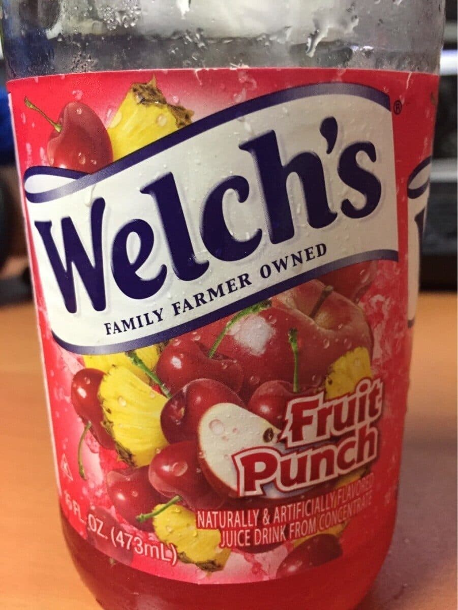Welch's Fruit Punch packshot