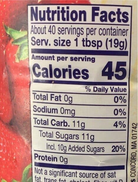 Welch's Natural Strawberry Fruit Spread packshot
