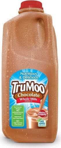 TruMoo Chocolate whole milk packshot
