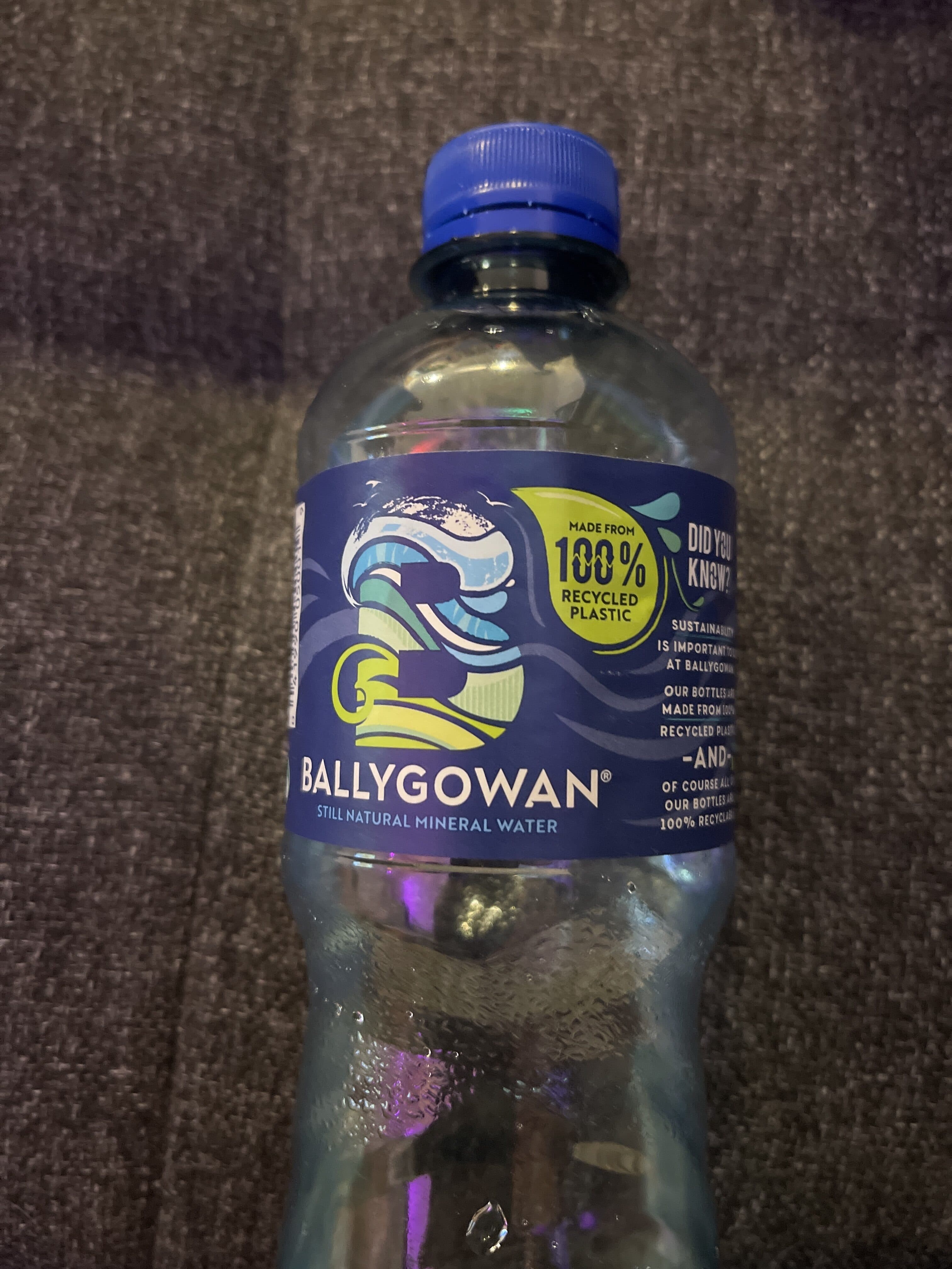 Ballygowan Still Natural Mineral Water packshot