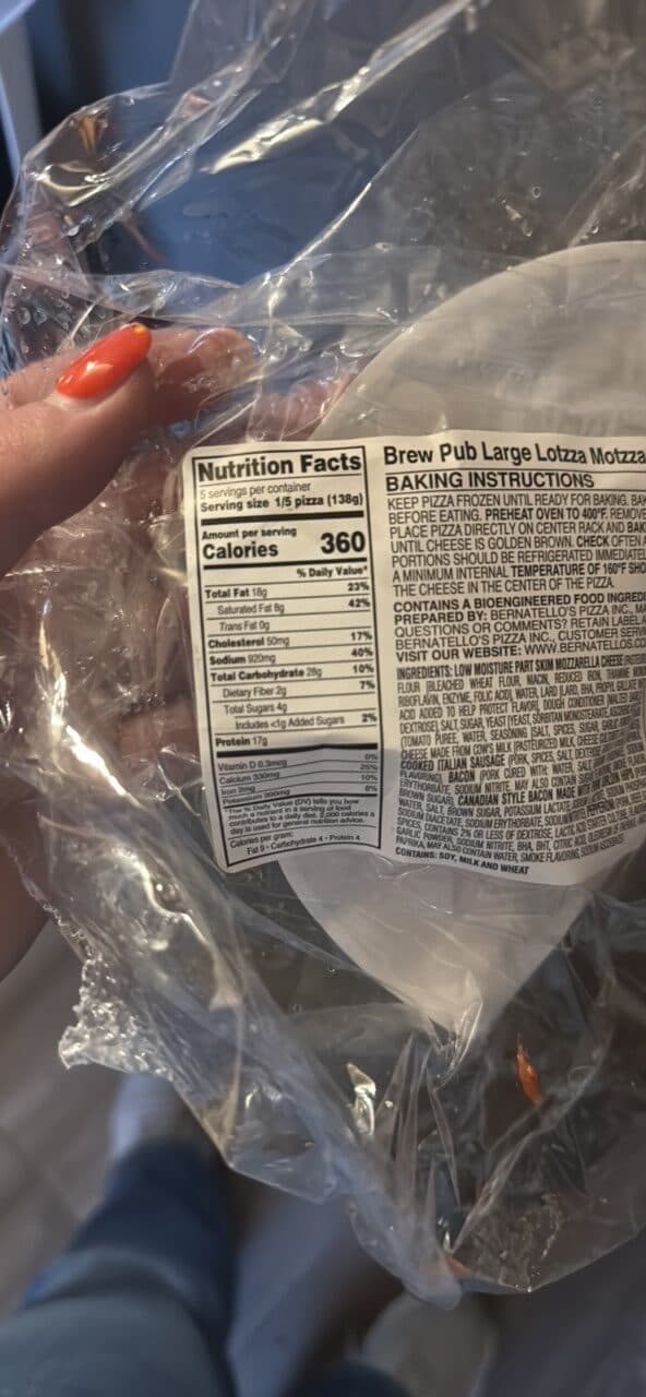 Brew Pub Lotzza Motzza 4-Meat Pizza packshot