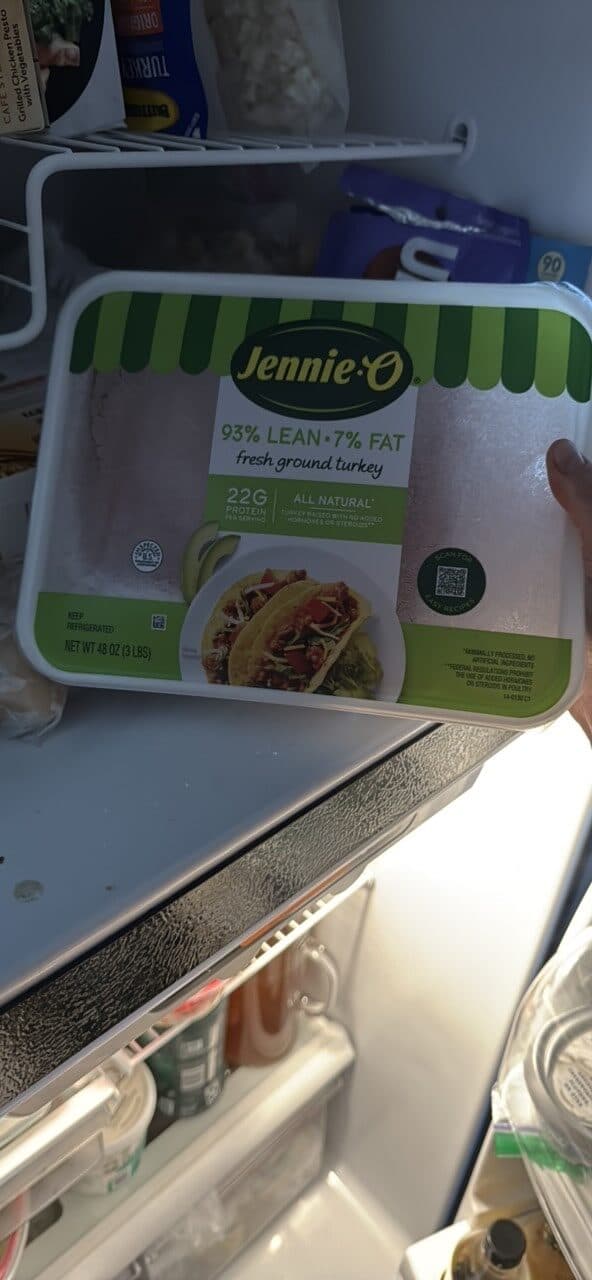 Jennie-O fresh ground turkey packshot