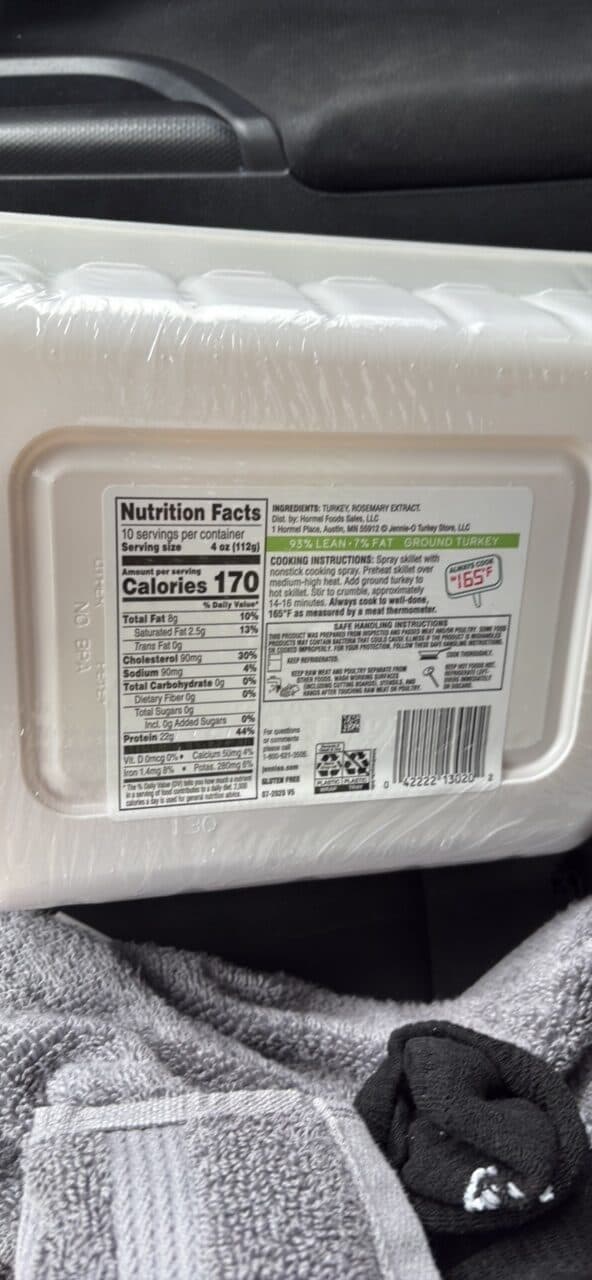 Jennie-O fresh ground turkey packshot