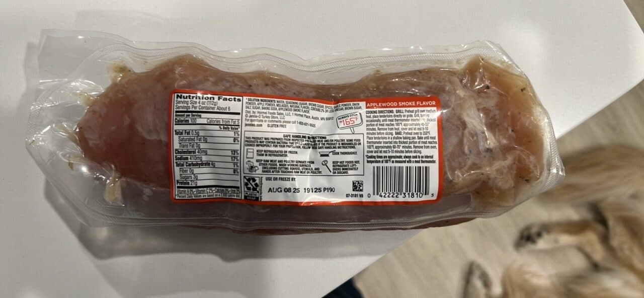 Jennie-O turkey breast tenderloins packshot