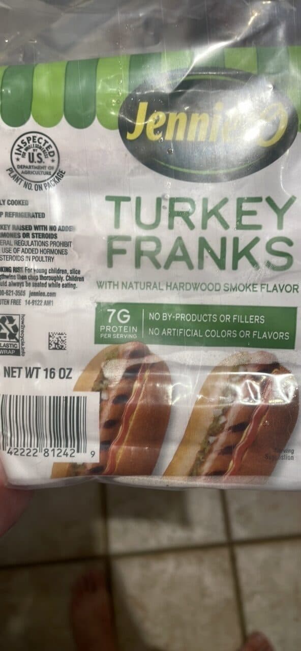 Jennie-O Turkey Franks packshot