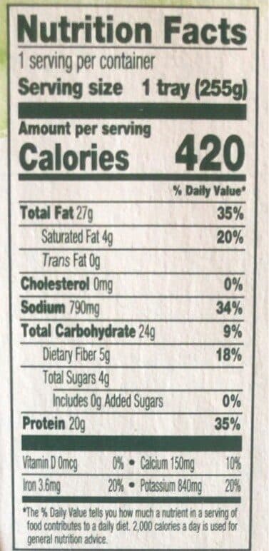 Amy's TOFU SCRAMBLE packshot
