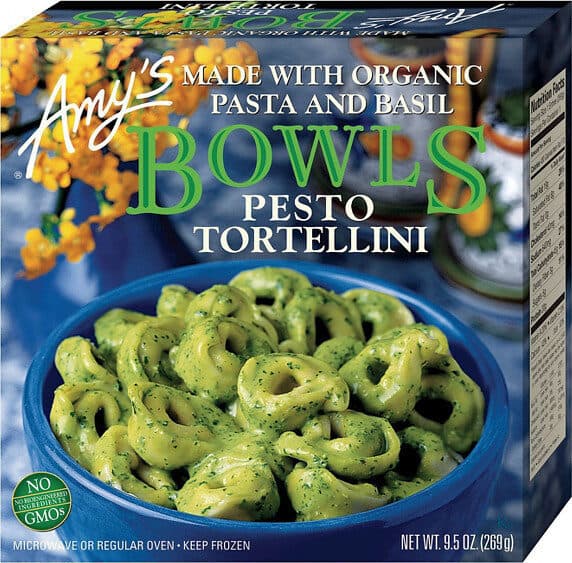 Amy's Pesto Tortellini packshot