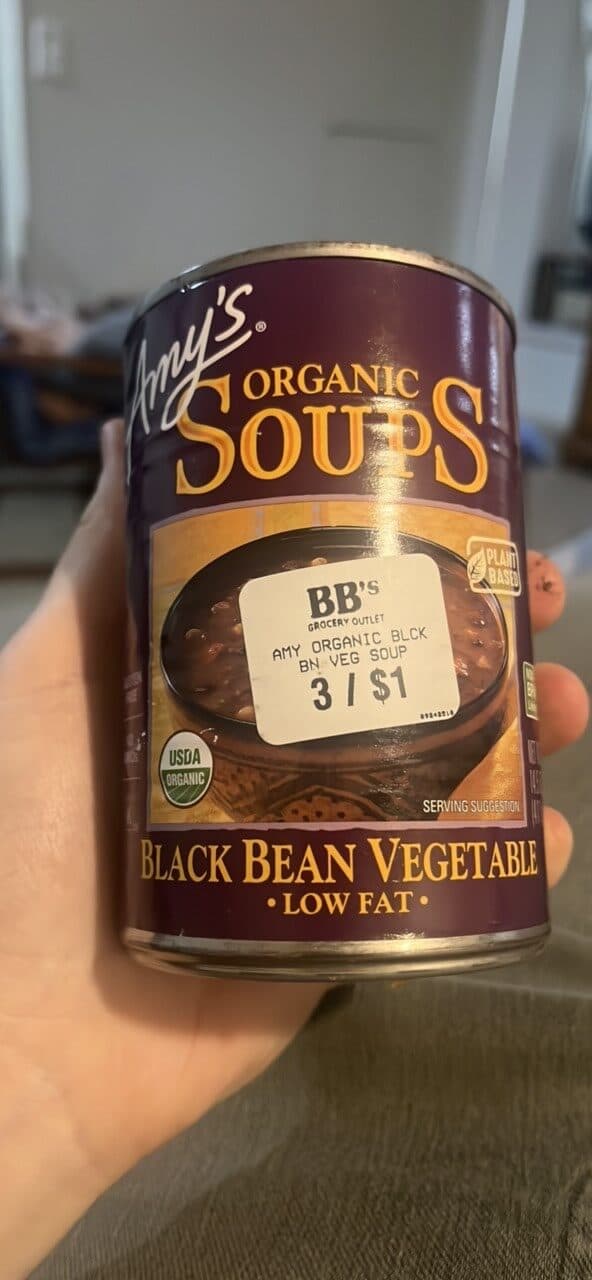 Amy's BLACK BEAN VEGETABLE packshot