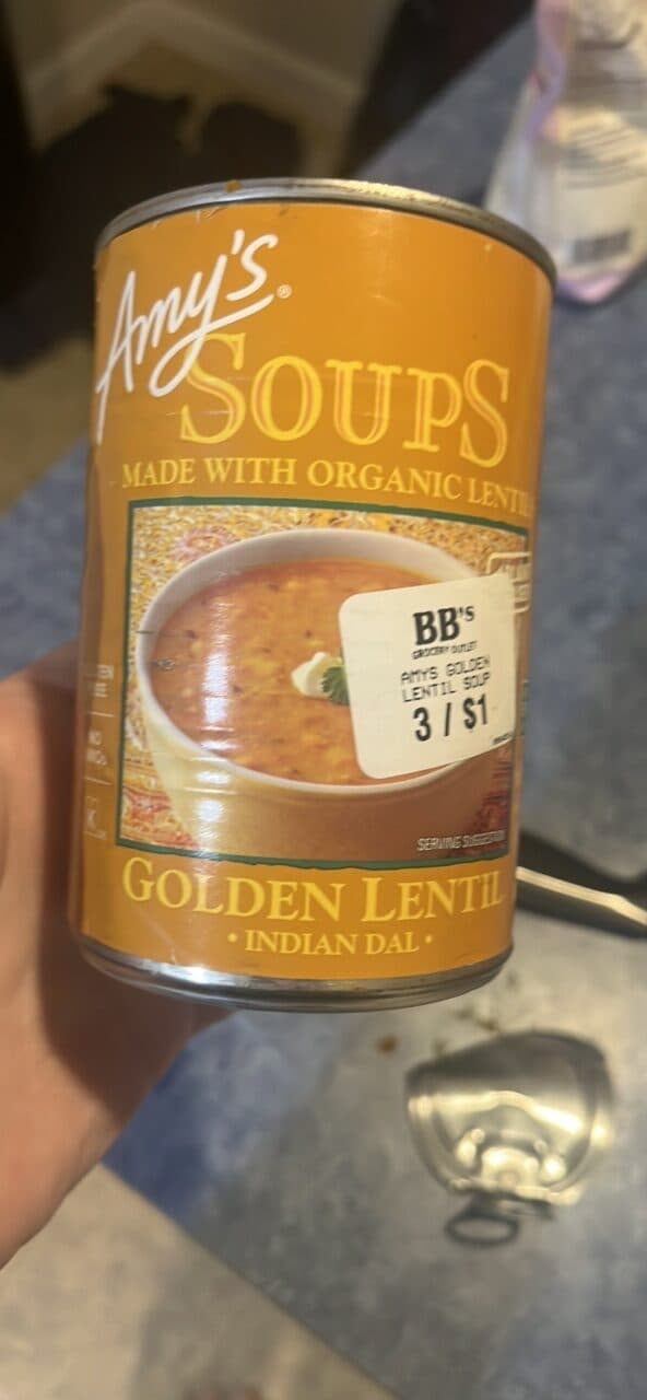 Amy's Soups Golden Lentil Indian Dal packshot