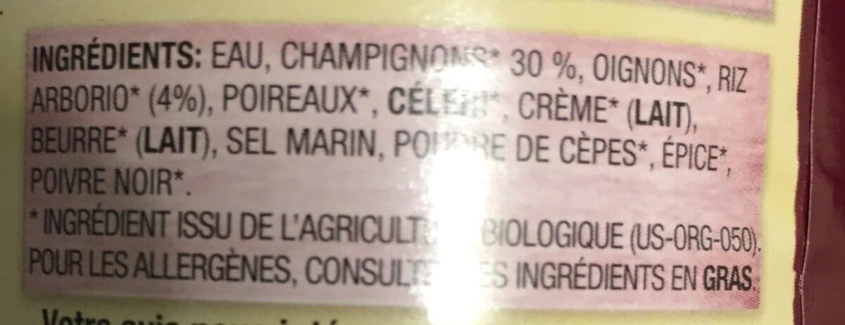 Amy s kitchen Velouté de champignons packshot