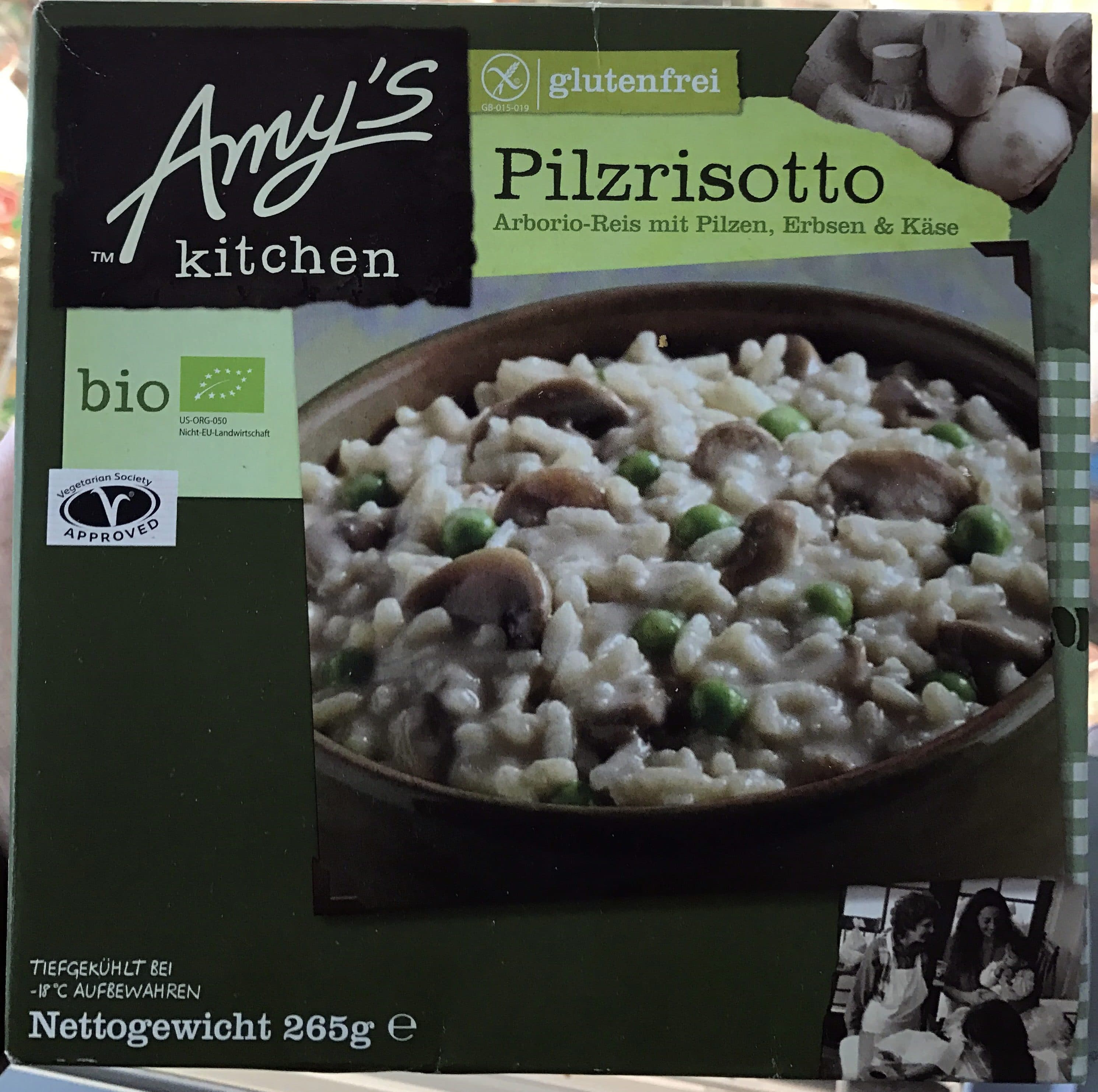 Amy's Kitchen Pilzrisotto packshot