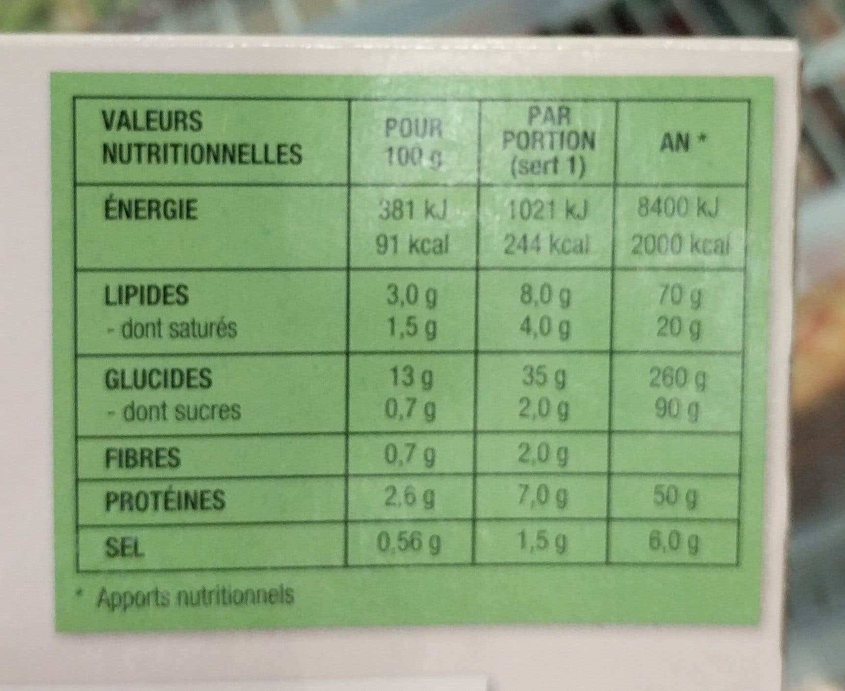 Amy's Kitchen Risotto aux Champignons packshot