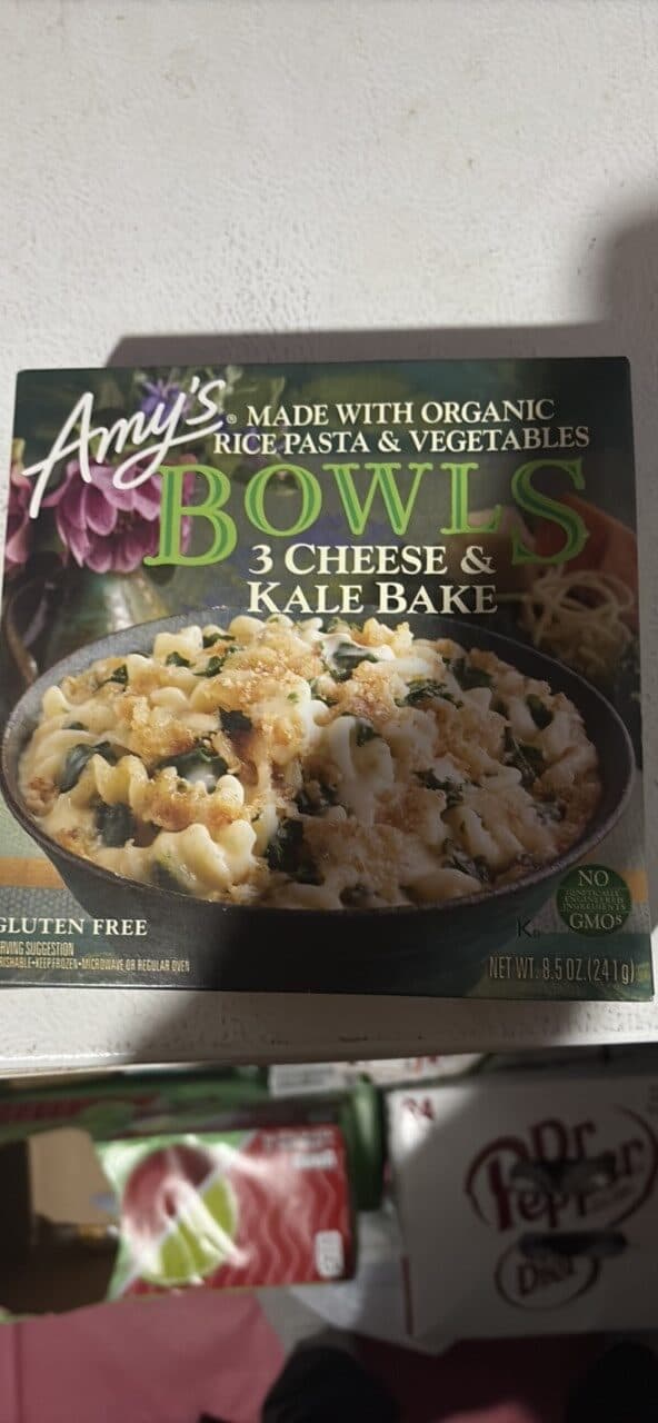 Amy's 3 Cheese & Kale Bake packshot