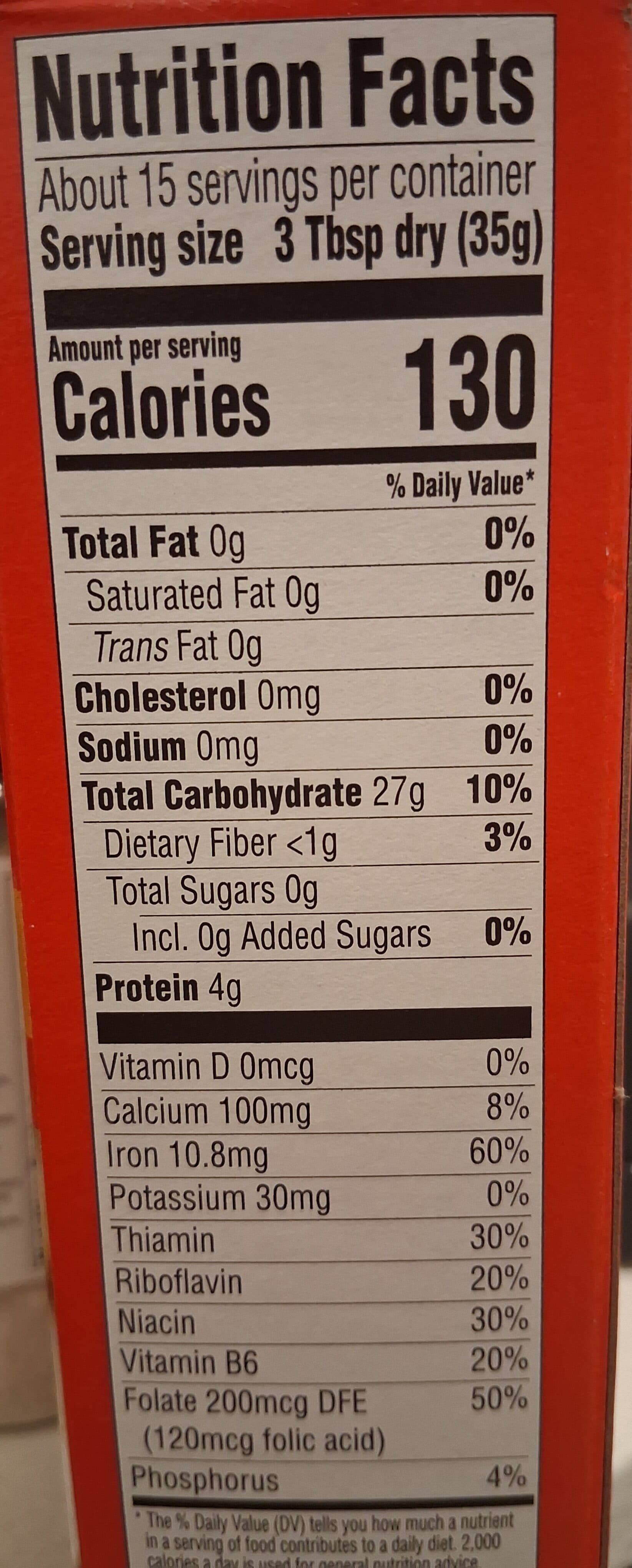 Malt O Meal Cereal, original packshot