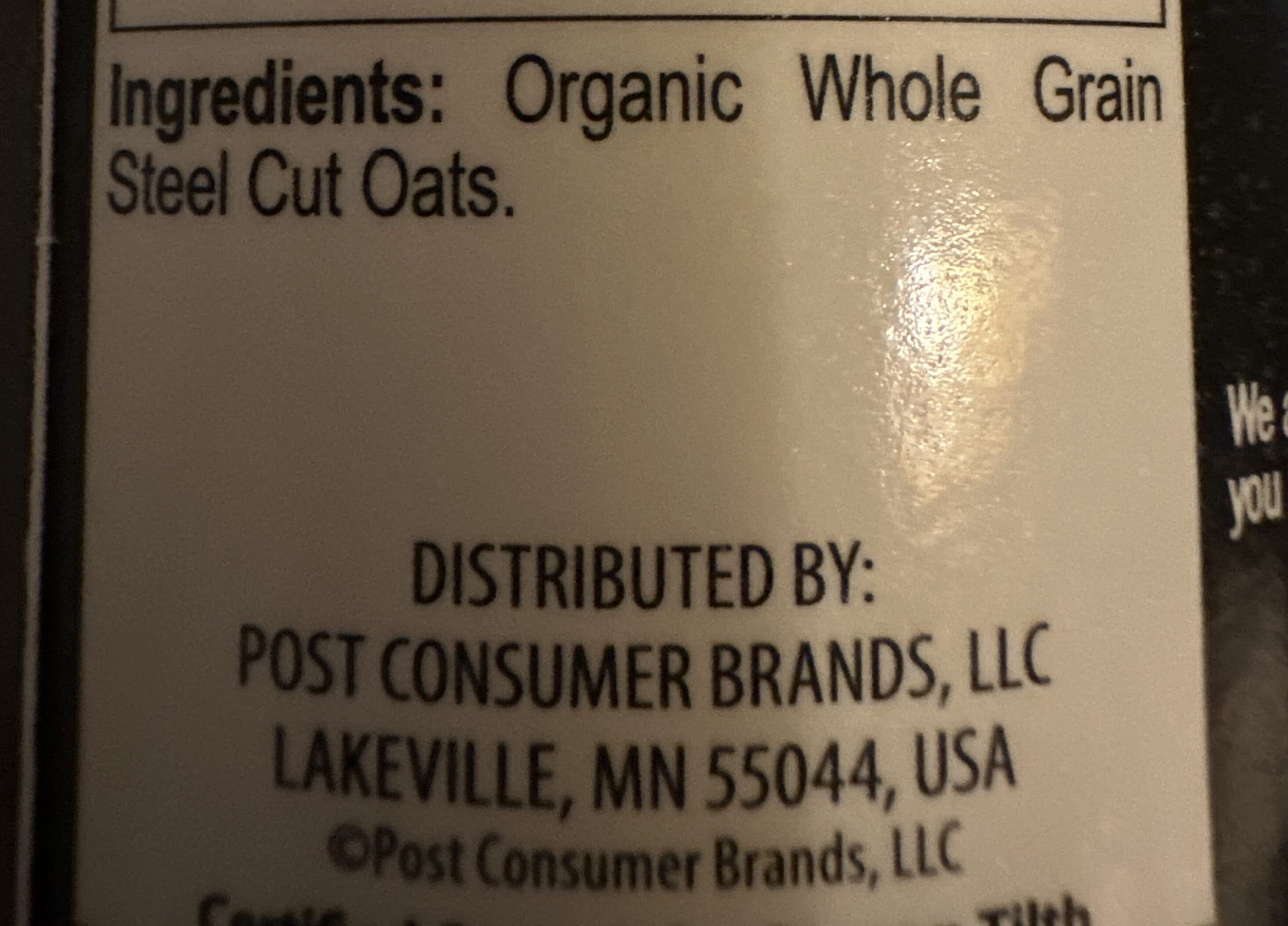 Betteroats Organic Steel Cut Oats packshot