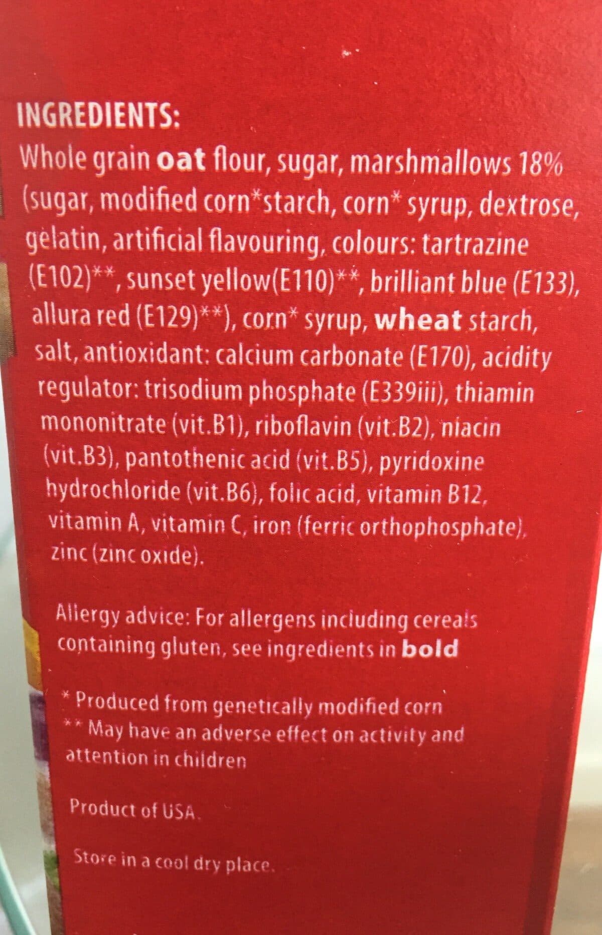 Open Food Facts Meal Marshmallow Mateys packshot