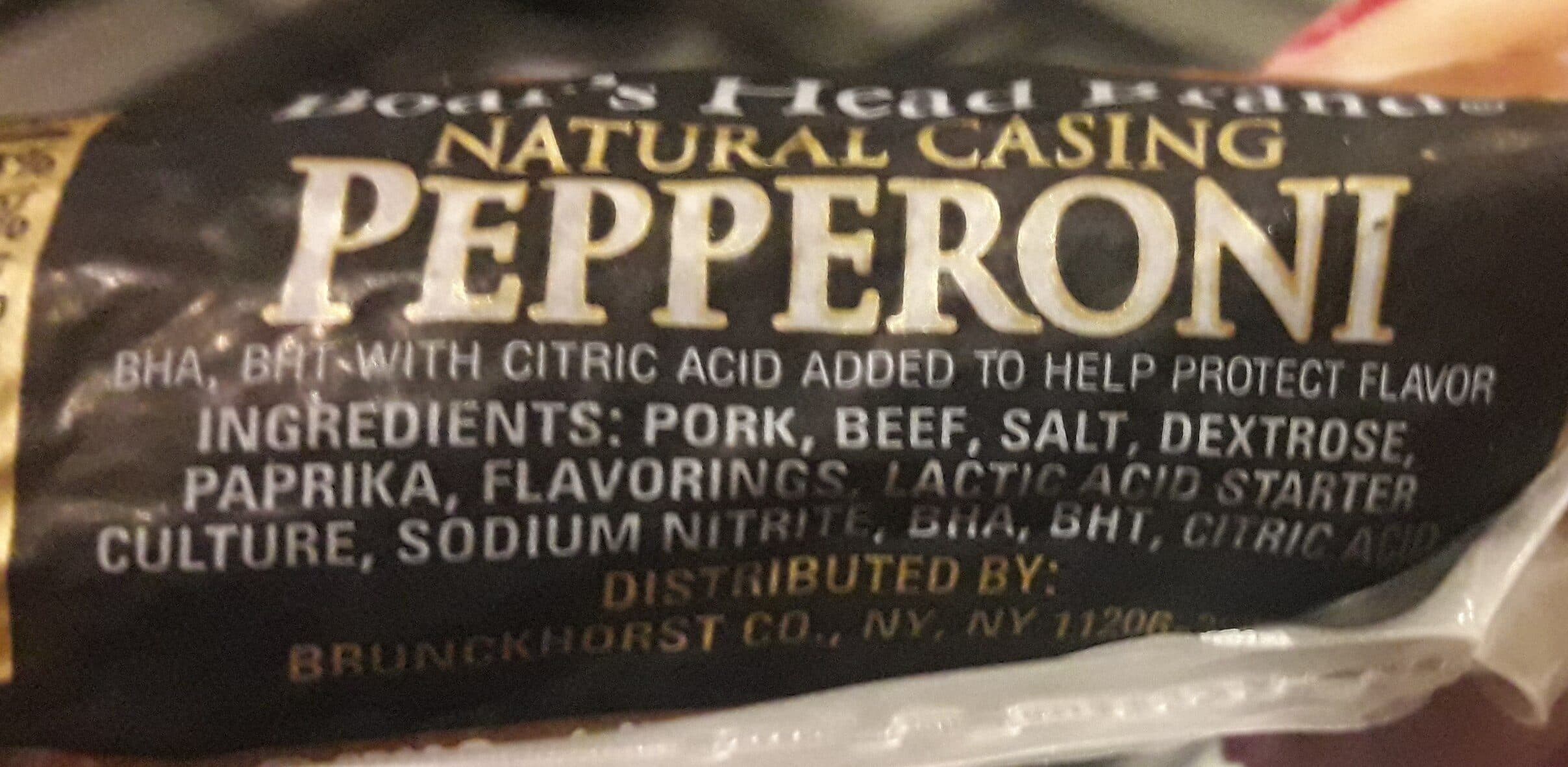 Boars Head Pepperoni packshot
