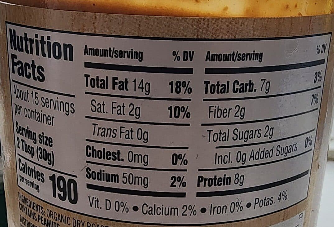 Woodstock Organic Peanut Butter Crunchy & Salted packshot