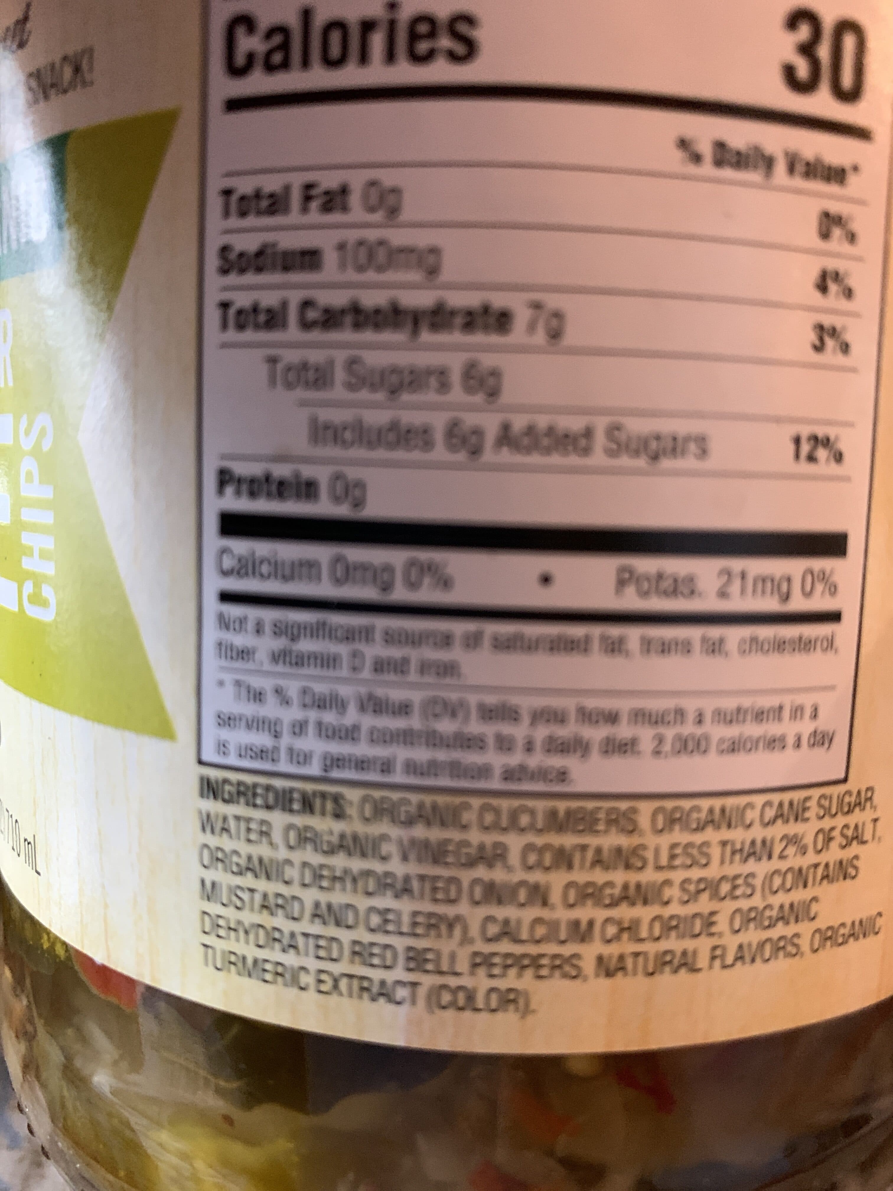 WOODSTOCK Bread & Butter Pickle Chips packshot
