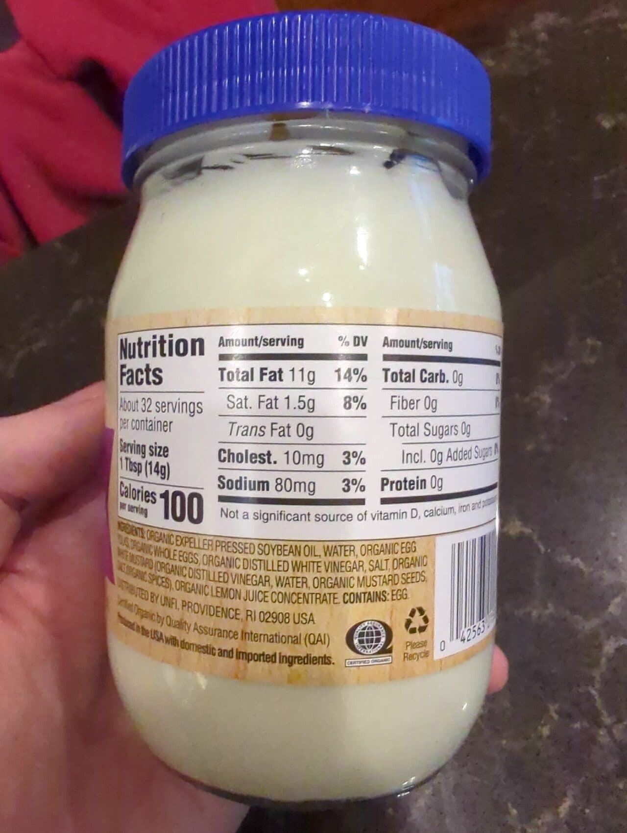 Woodstock Organic Mayonnaise With Soybean Oil packshot