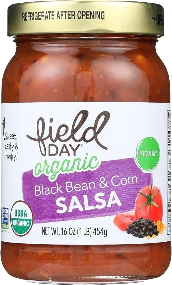 Field Day Organic Black Bean & Corn Salsa packshot