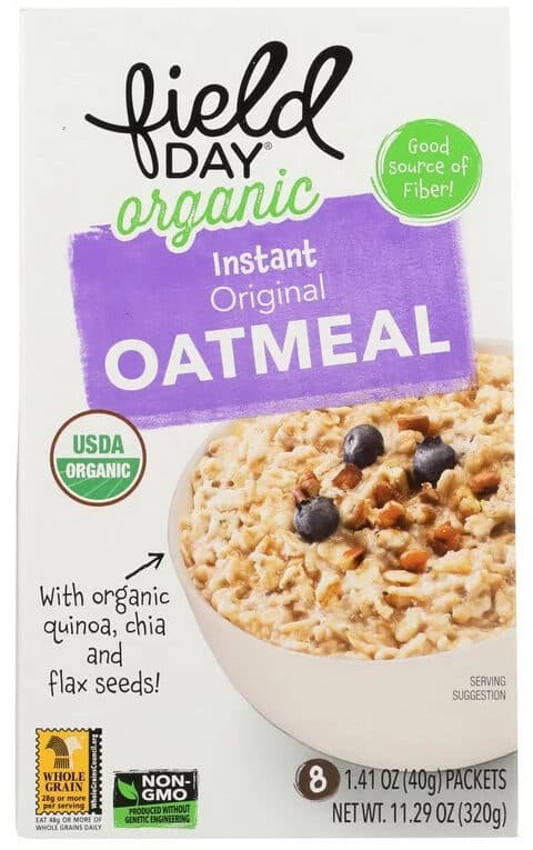 Field Day Instant Original Oatmeal packshot