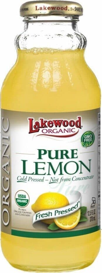 Lakewood Organic pure lemon packshot