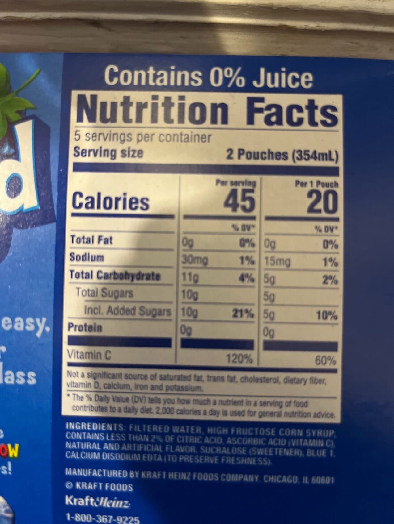 Kool-Aid Kool aid jammers drink packshot