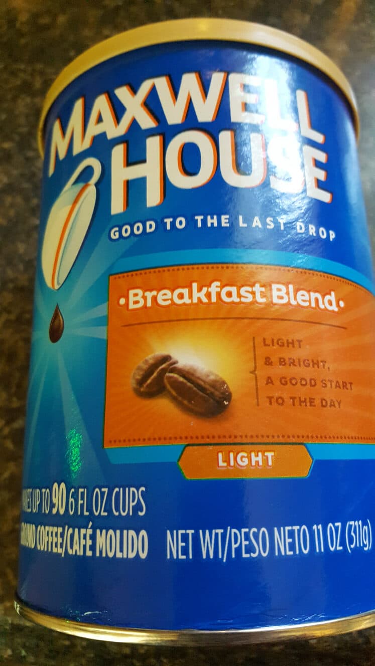 Heinz Maxwell house breakfast blend Imp packshot