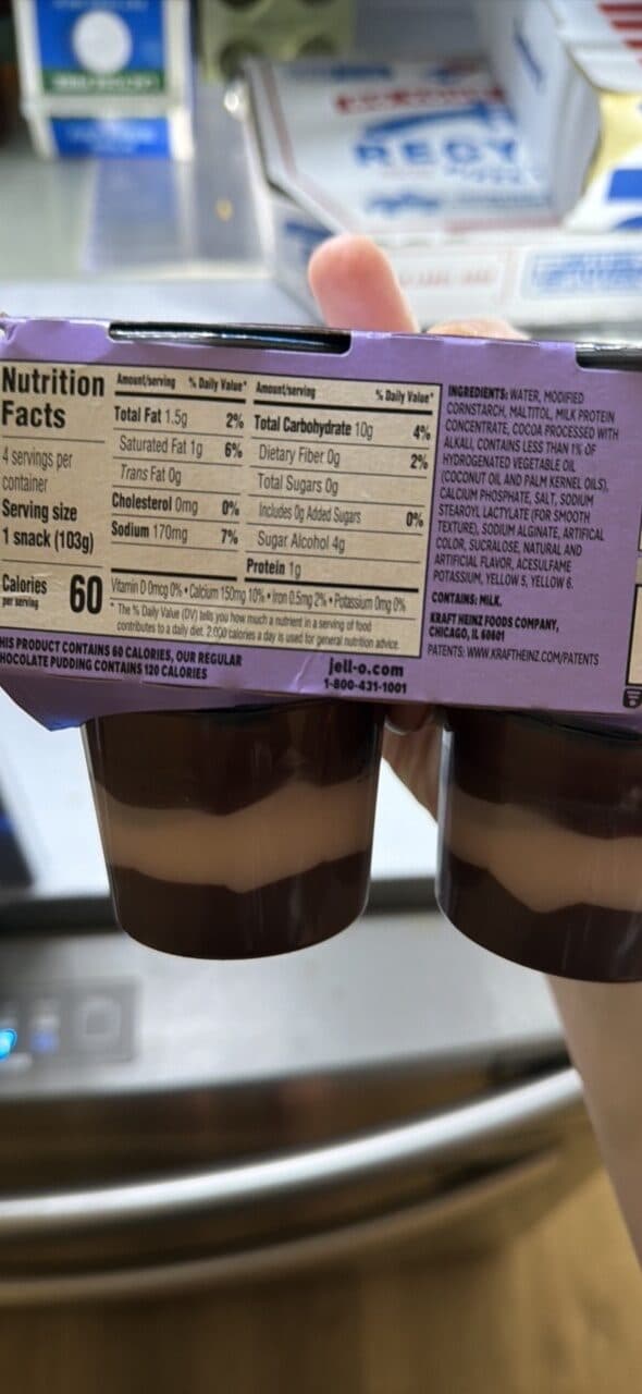 JELL-O chocolate vanilla swirls packshot