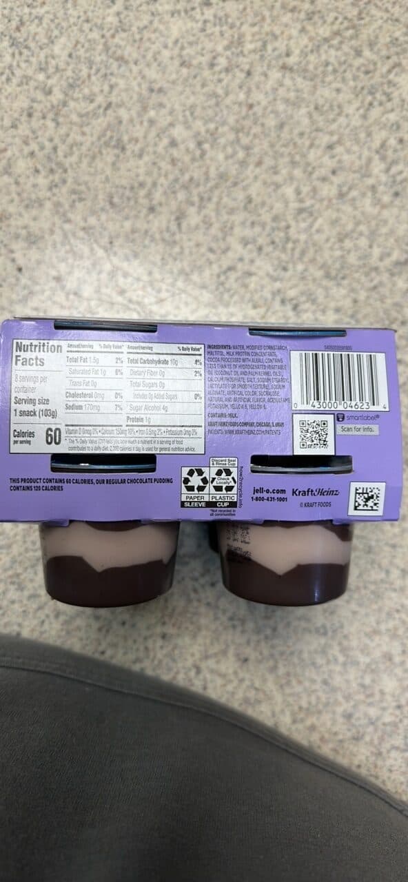 JELLO Chocolate vanilla swirls packshot