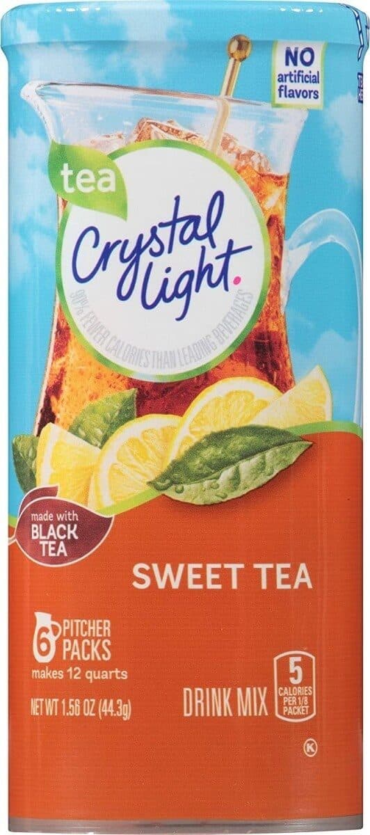 Crystal Light Sweet Tea Drink Mix packshot