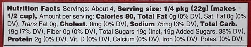 Jell-O Jello - Cranberry packshot