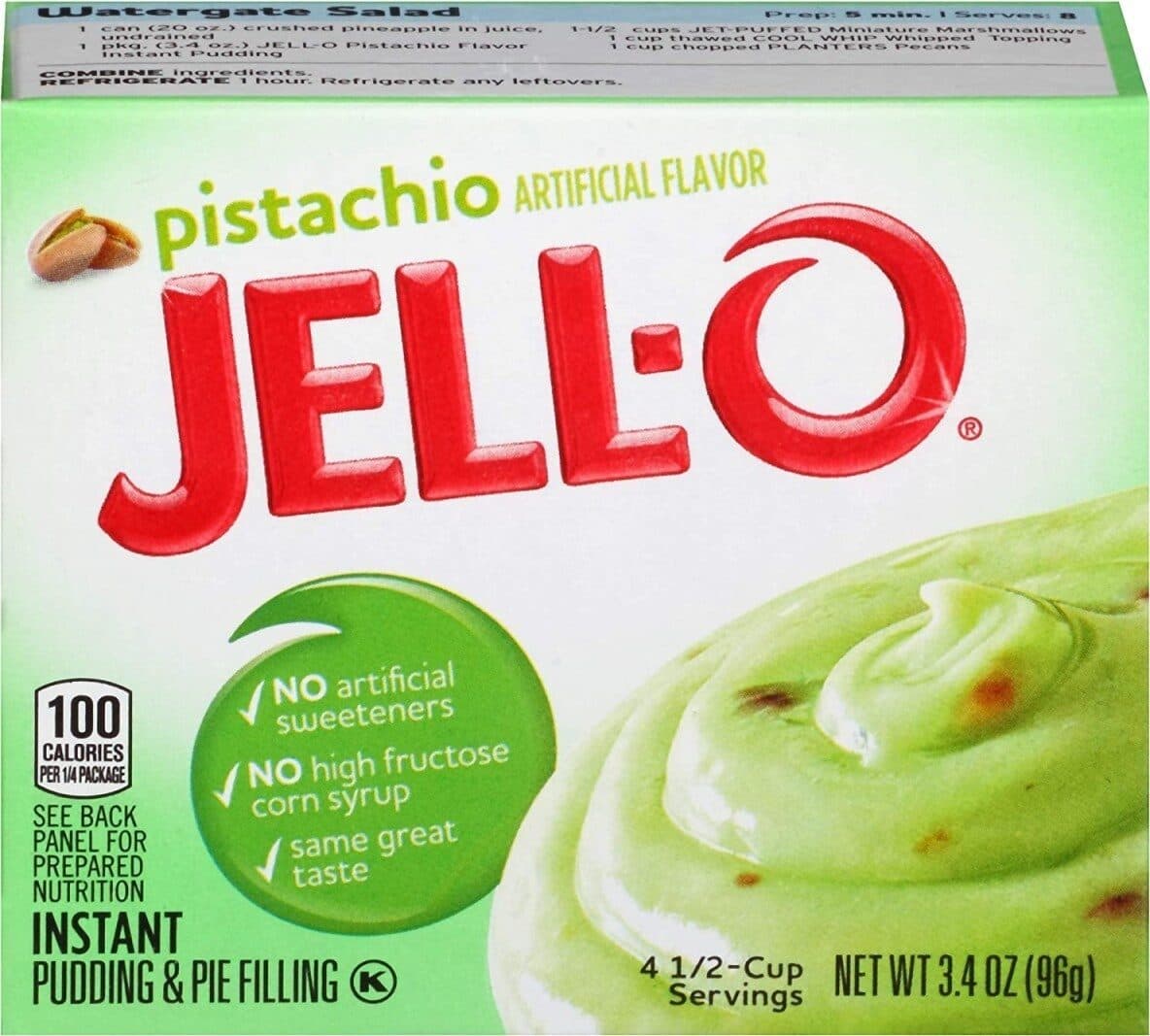 Jell-o Pistachio Pudding packshot