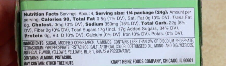Jell-o Pistachio Pudding packshot